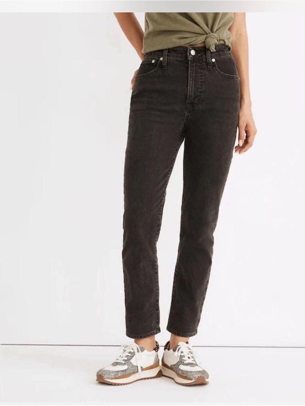 Madewell The Curvy Perfect Vintage Jeans Lunar Smoke size 29